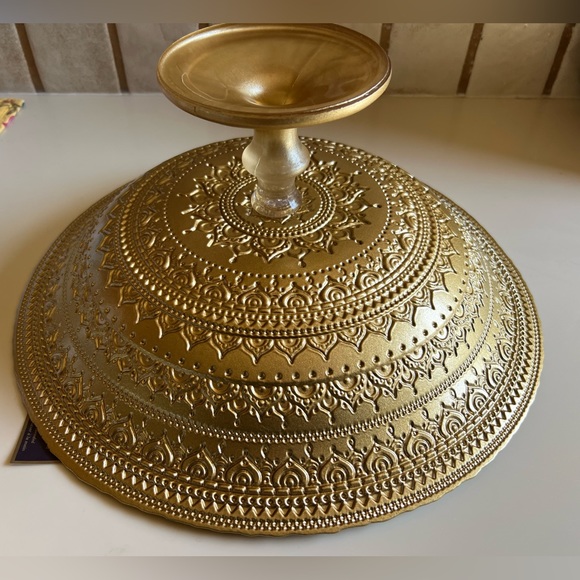 Fruit Bowl ~ Turkish Hand Crafted Large Decorated Glass  Bowl - Picture 3 of 9